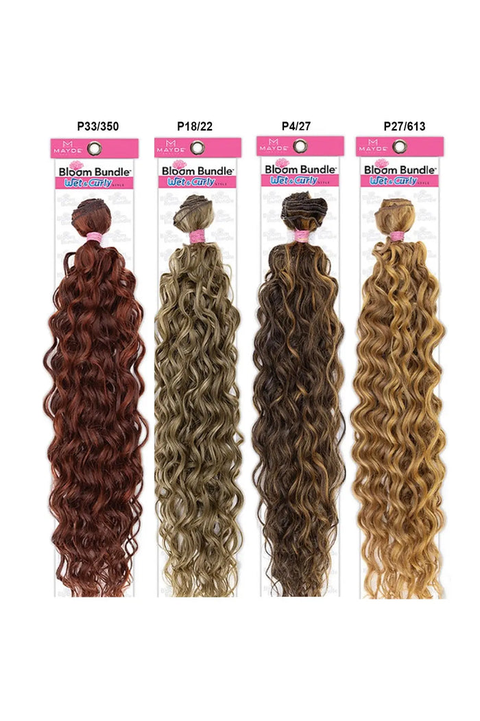 MAYDE BEAUTY BLOOM BUNDLE WEAVE WET & CURLY 001 - 30" - BSW BEAUTY CANADA