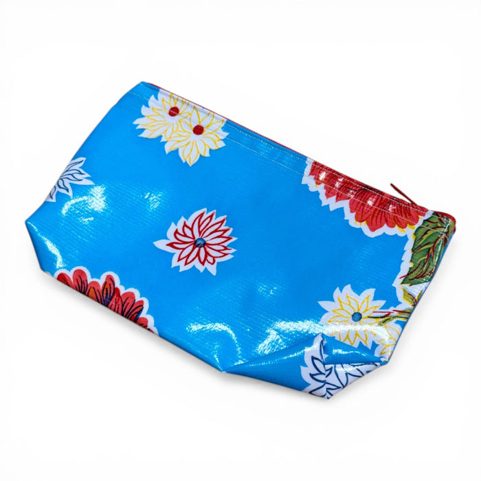 Medium Oilcloth Zip Pouch
