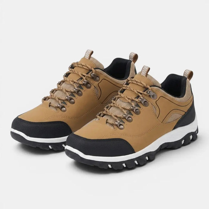 Men's breathable fabric walking shoes by LondonLaneStore, lightweight orthopedic slip-on sneakers with cushioned support for all-day comfort.