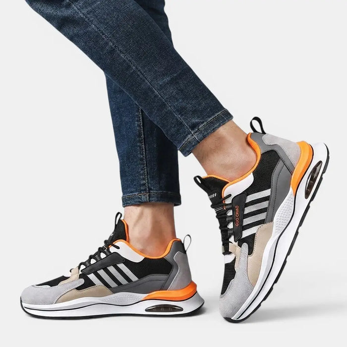 Men's breathable mesh sneakers from LondonLaneStore, stylish lightweight running shoes with orthopedic support for active men.