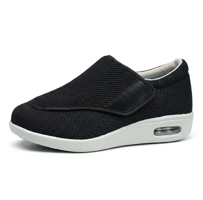 Men's breathable mesh trainers with extra-wide adjustable fit, comfortable men's shoes by LondonLaneStore.