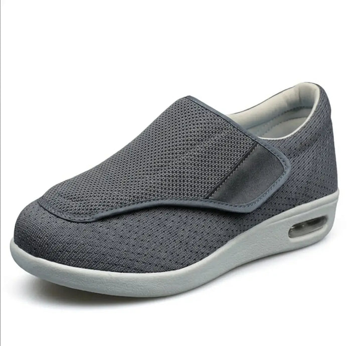 Men's breathable mesh trainers with extra-wide fit and adjustable comfort straps from LondonLaneStore.