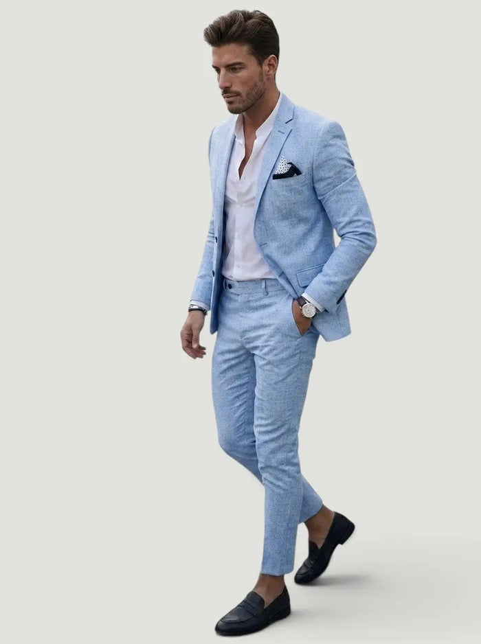 light blue / S