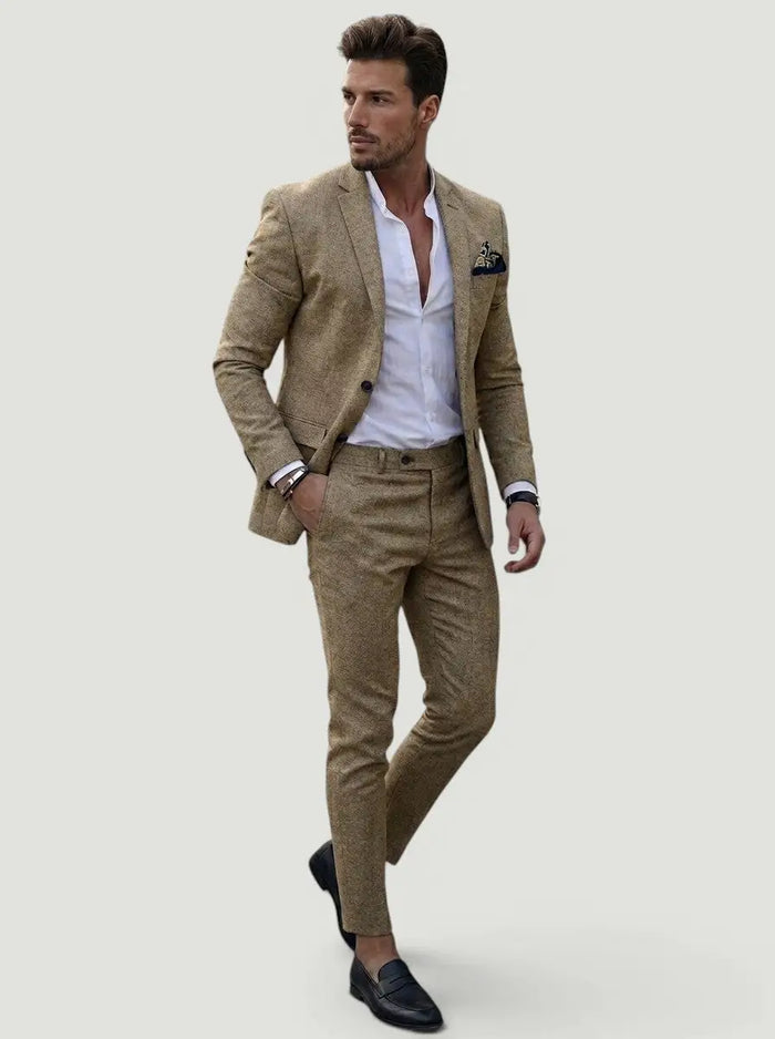 khaki / S