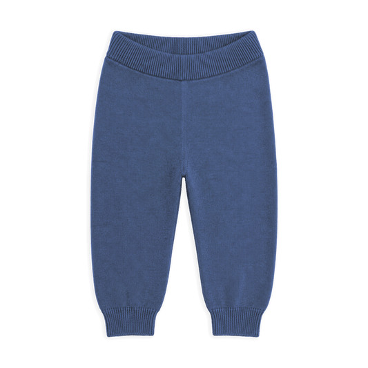 Milan Earthy Sweater Knit Baby Legging Pants, Organic Cotton