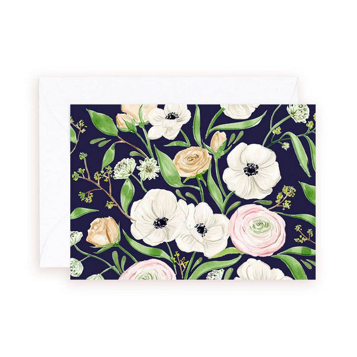 Mini Card - Panda Anemones Florals Enclosure Card - Magnolia Lane co. Home + Garden + Gift