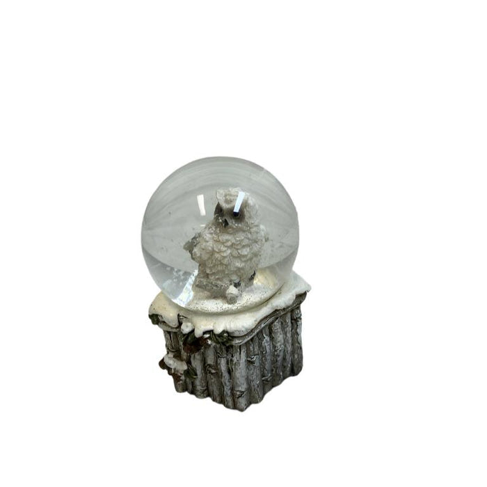 MINI Woodland Bird Scene Snow Globe