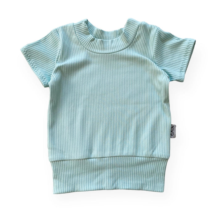 Mint Ribbed Summer Lounge Set
