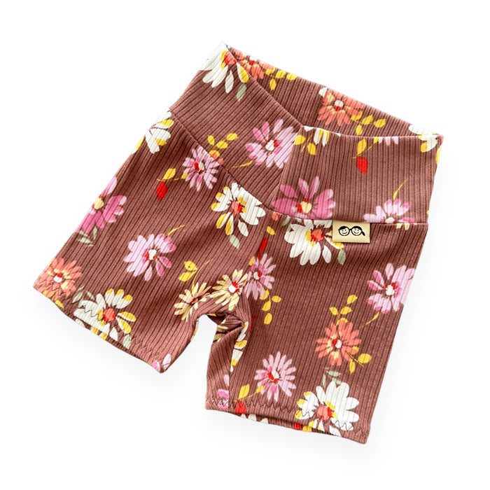 Mocha Daisy's Biker Shorts