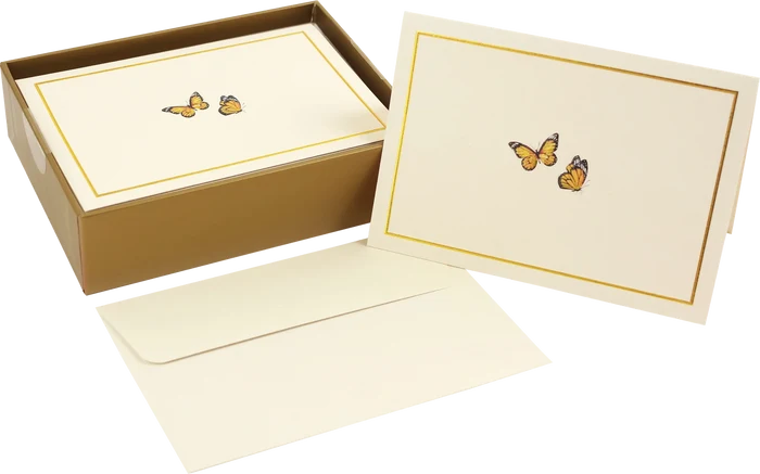 Monarch Butterflies Note Cards