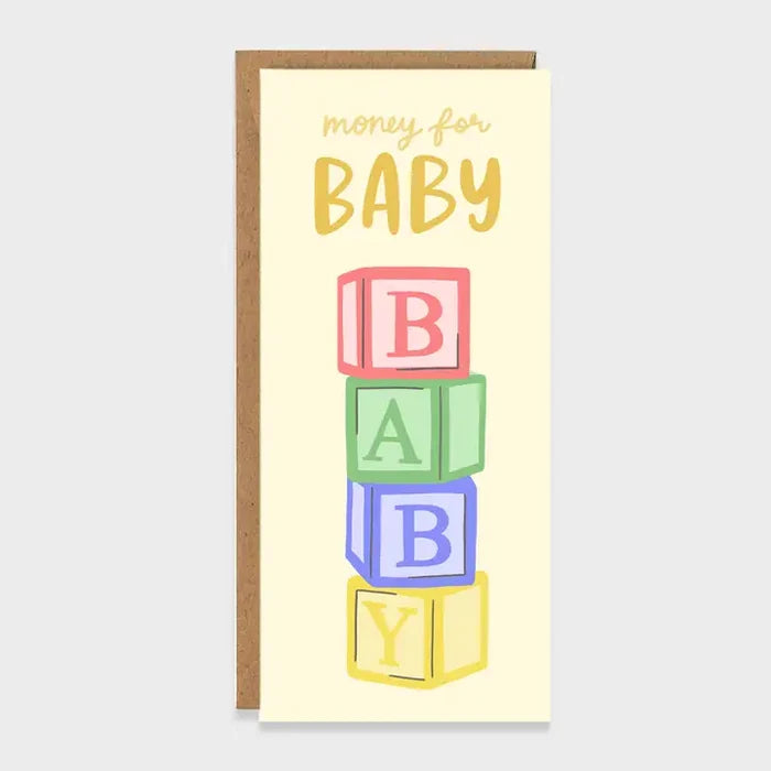 Money For Baby Money Holder Card