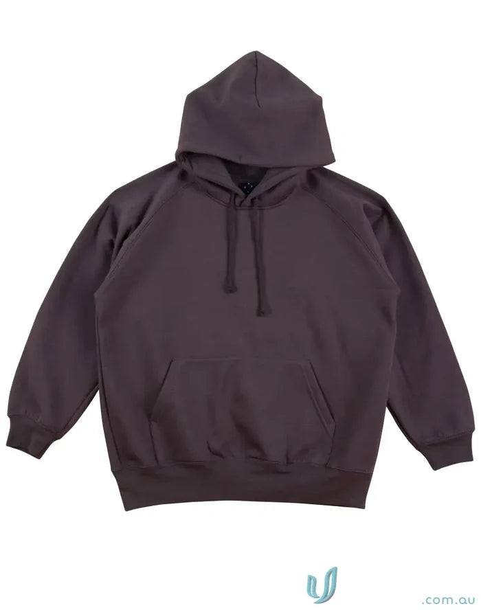 Brown hoodie from MOQ25 Printed YOUTH Hoodie, perfect for casual wear or uniforms