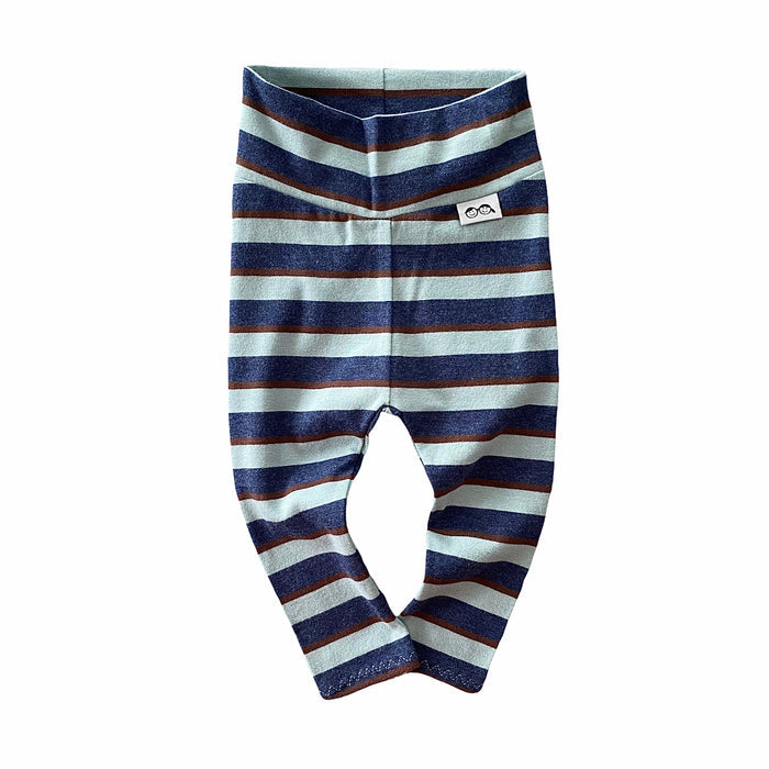 Multicolored Striped Leggings