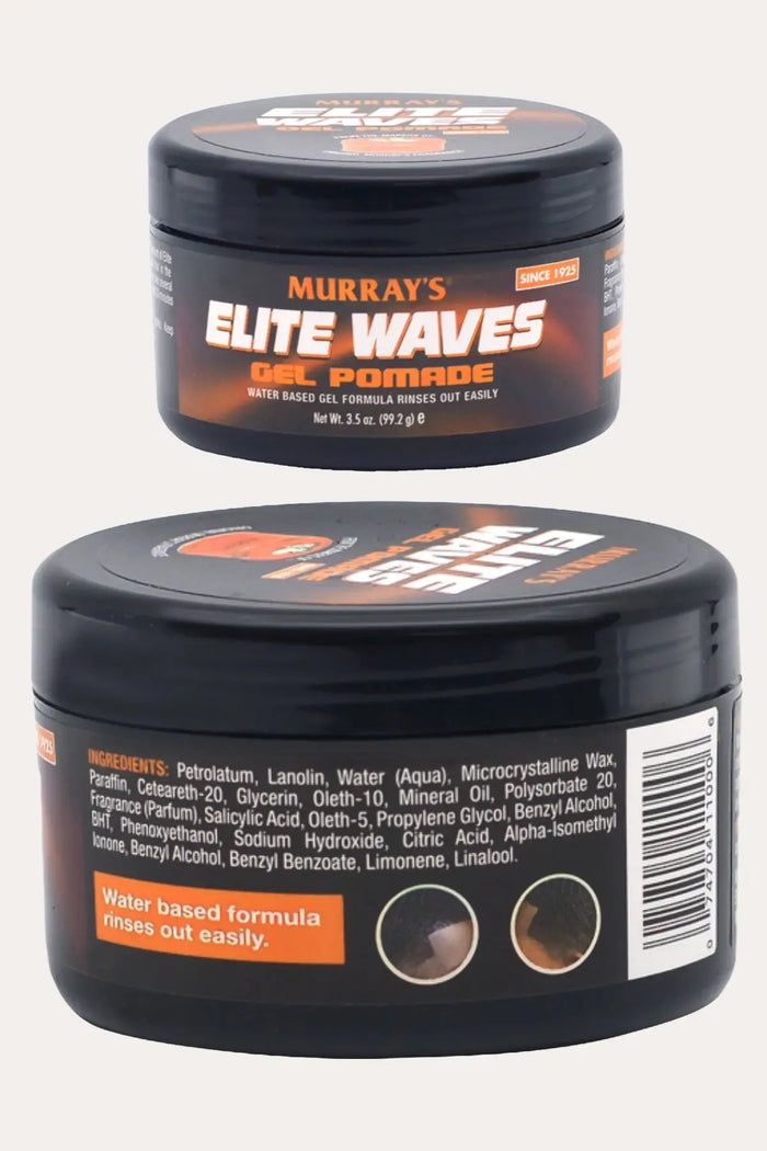 MURRAY'S ELITE WAVES GEL POMADE 3.5oz MURRAY'S