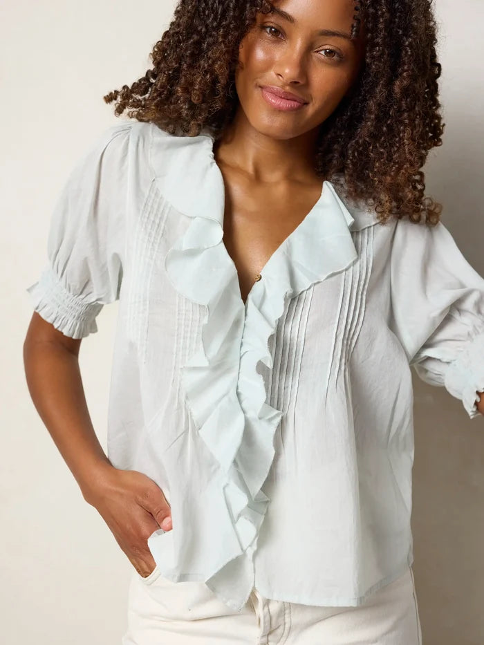 My Favorite Cotton Top - Light Blue-view 3
