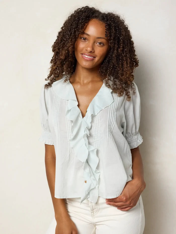 My Favorite Cotton Top - Light Blue-view 4