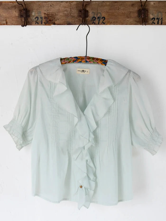 My Favorite Cotton Top - Light Blue-view 5