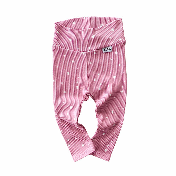 My Lucky Stars on Pink Ribbed Lounge Set