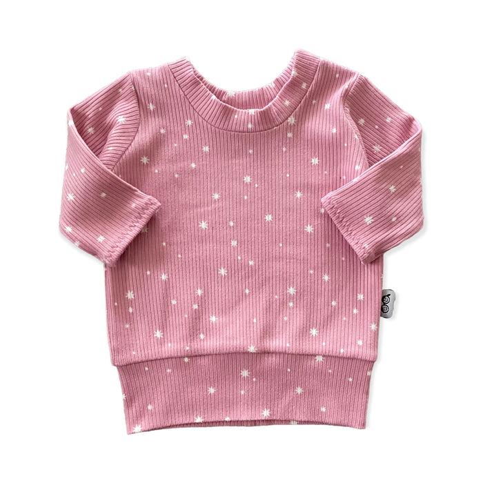 My Lucky Stars on Pink Rib Dudis Lounge Set