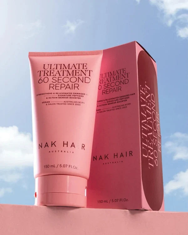 NAK Hair PLATINUM BLONDE Trio with Comb Gift Pack