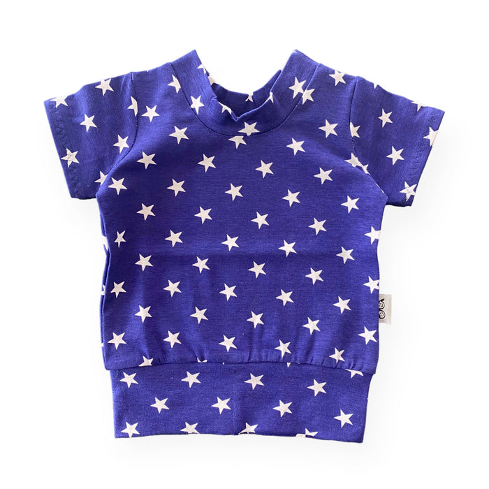 Navy Stars & Red/White Stripe Summer Lounge Set