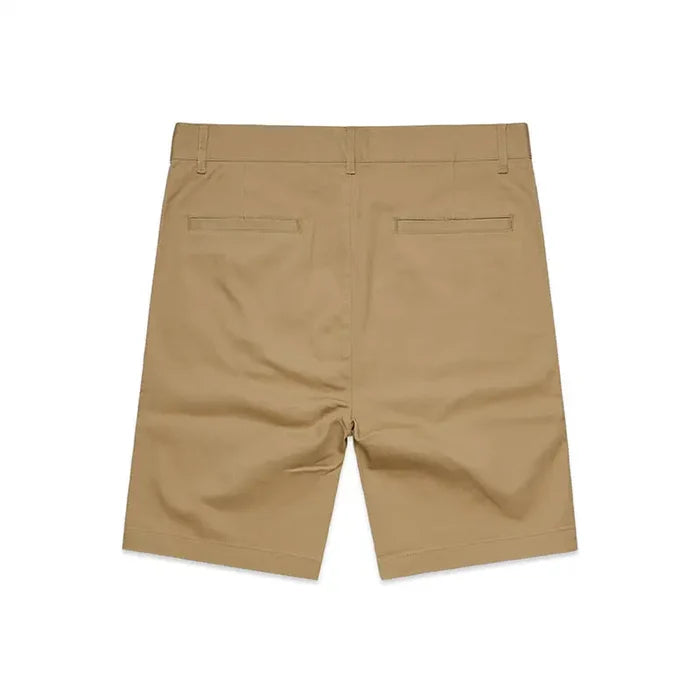 Nemesis ramp shorts in khaki with a classic back pocket design perfect for durable work uniforms and workwear