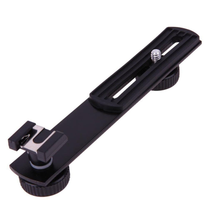 NNEIDS Black Metal Flash Bracket For Dslr Cameras-0