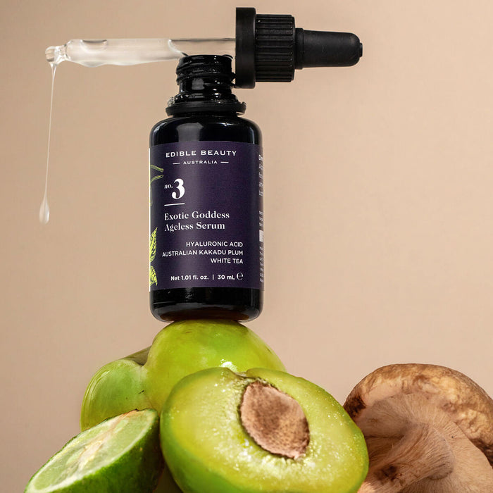 dripping dropper of No. 3 Exotic Goddess Ageless Serum
