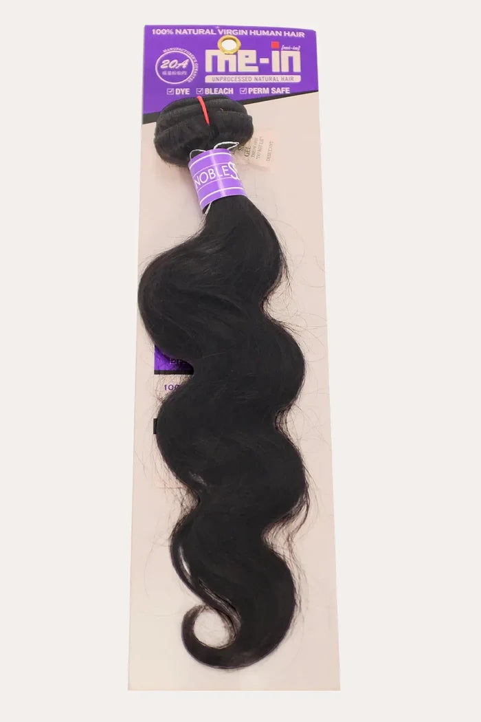 NOBLESSE ME-IN 20A UNPROCESSED HUMAN HAIR BUNDLE - BODY 18" NOBLESSE