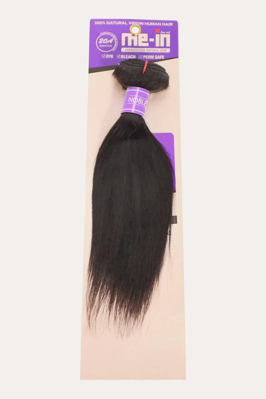 NOBLESSE ME-IN 20A UNPROCESSED HUMAN HAIR BUNDLE - STRAIGHT 12" NOBLESSE