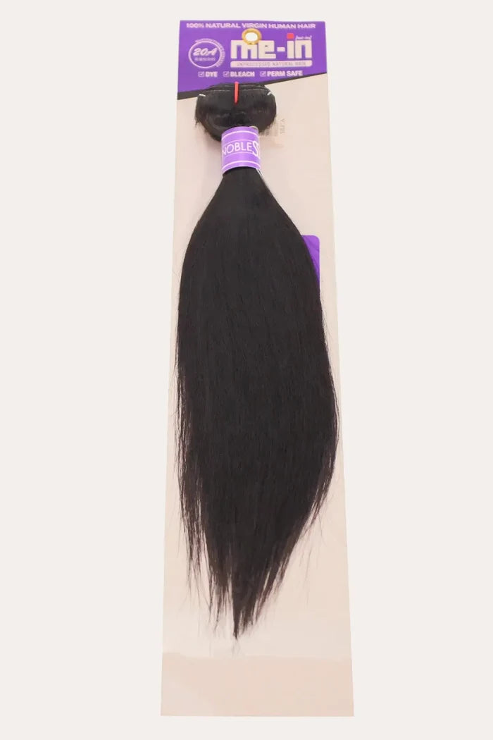 NOBLESSE ME-IN 20A UNPROCESSED HUMAN HAIR BUNDLE - STRAIGHT 14" NOBLESSE
