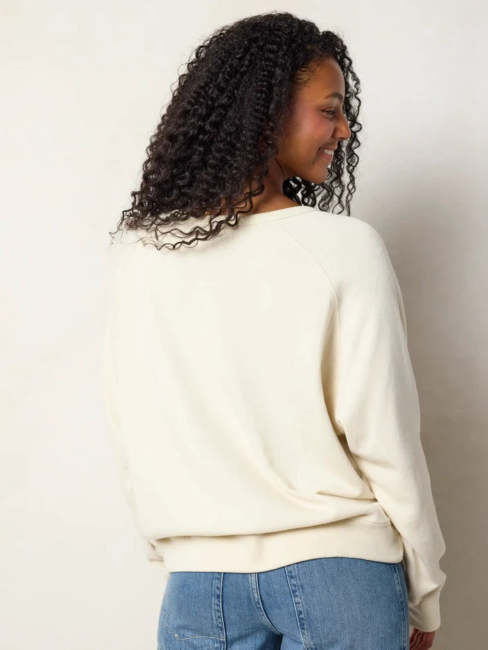 Old School Cotton Sweatshirt - Let It Be-view 4