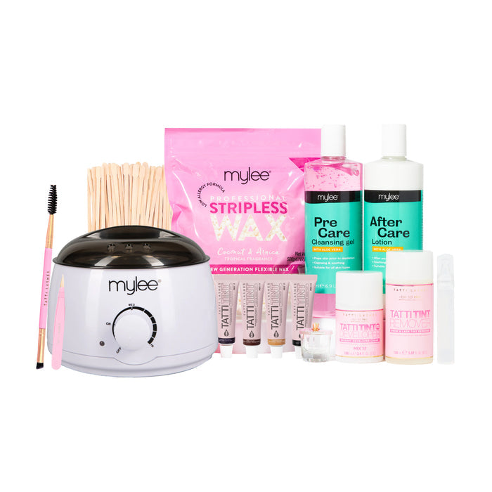 Online Lash & Brow Tint & Wax Training Course with Kit
