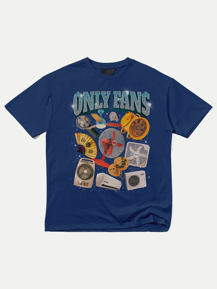 Only Fans T-Shirt | Navy-Image 1