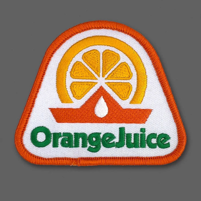 Orange Juice Souvenir Patch
