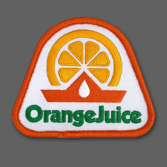 Orange Juice Souvenir Patch