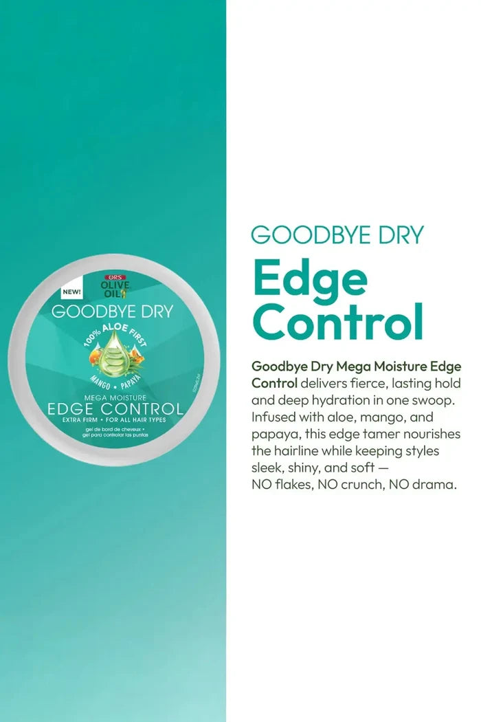 ORS OLIVE OIL GOODBYE DRY MEGA MOISTURE EDGE CONTROL 2.25oz ORS