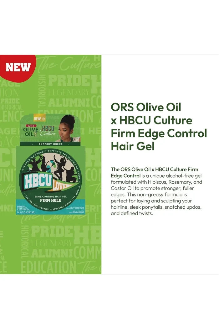 ORS OLIVE OIL HBCU EDGE CONTROL HAIR GEL 2.25oz ORS