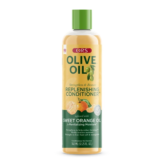 ORS Olive Oil Strengthen and Restore Replenishing Conditioner for Revitalizing Moisture (12.25 oz)