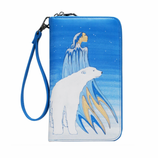 OSCARDO  Indigenous Design Travel Wallet - Mother Winter