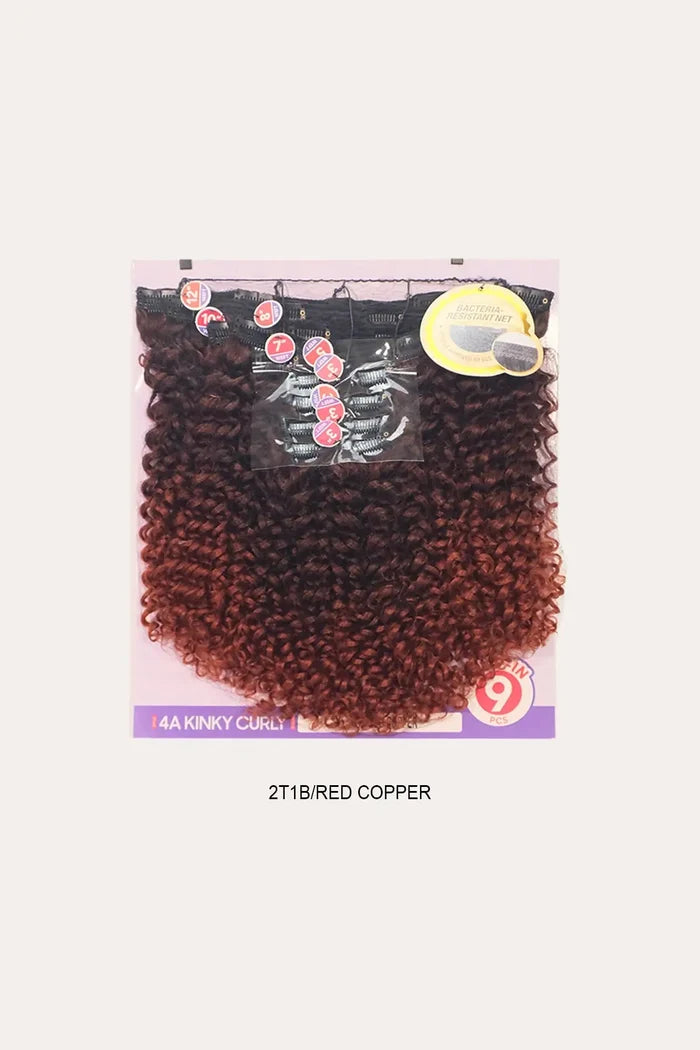 OUTRE BIG BEAUTIFUL HAIR CLIP-IN 9PCS -4A KINKY CURL