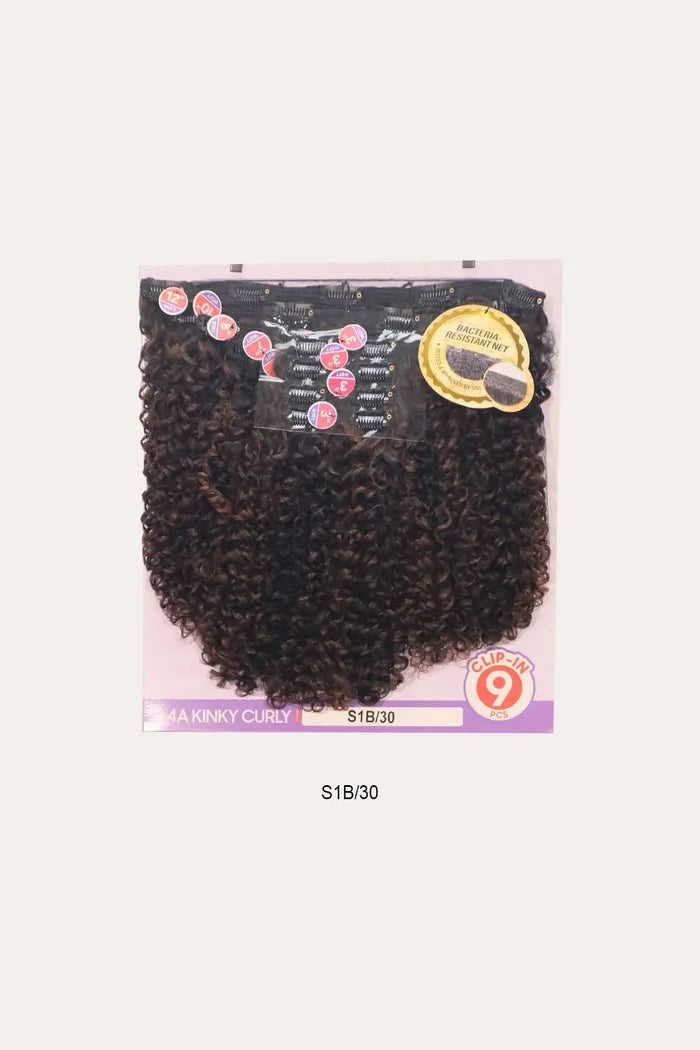 OUTRE BIG BEAUTIFUL HAIR CLIP-IN 9PCS -4A KINKY CURL
