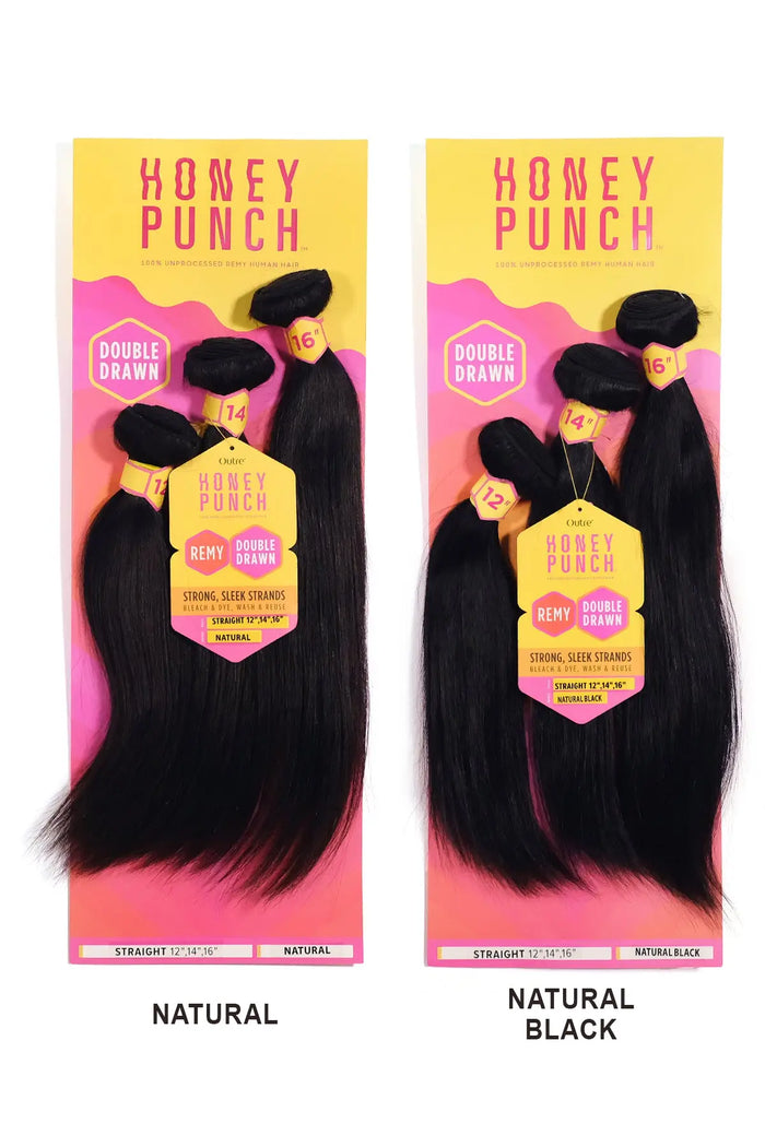 OUTRE HONEY PUNCH UNPROCESSED HUMAN HAIR - STRAIGHT MULTI OUTRE