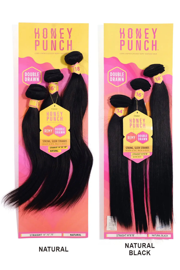 OUTRE HONEY PUNCH UNPROCESSED HUMAN HAIR - STRAIGHT MULTI OUTRE