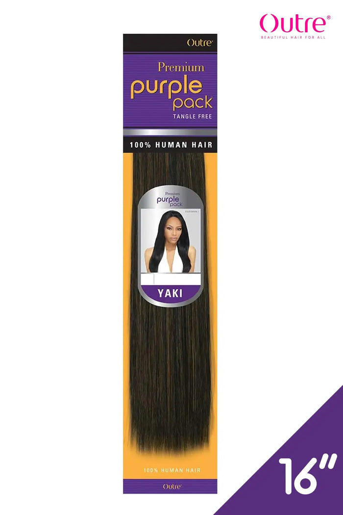 OUTRE PREMIUM PURPLE PACK YAKI 16" - BSW BEAUTY CANADA