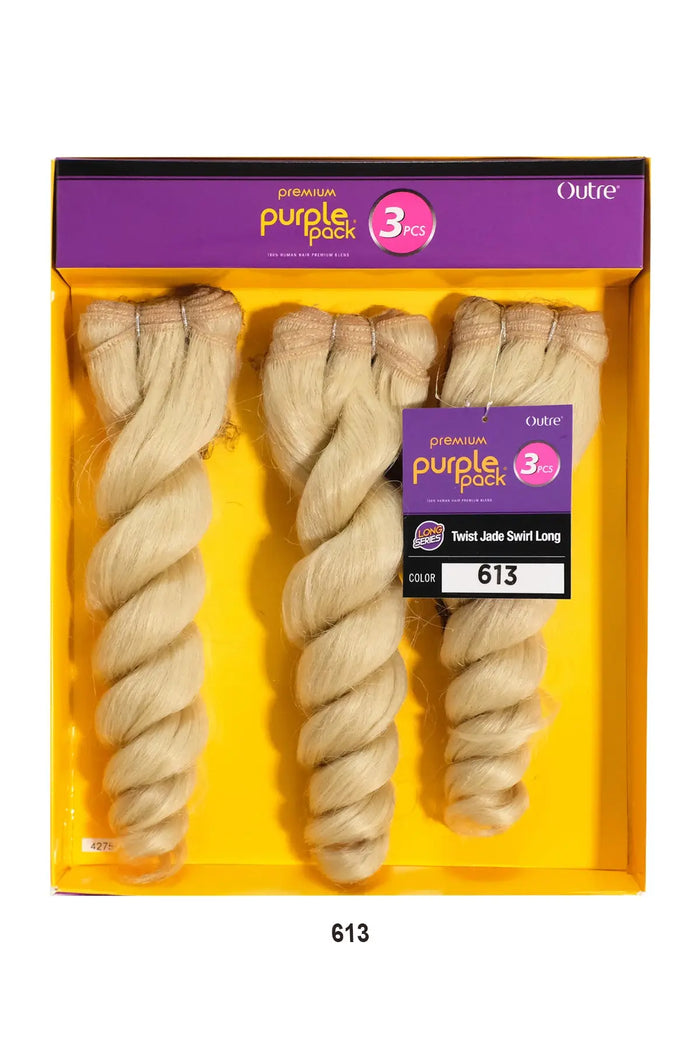 OUTRE PURPLE PACK 3PCS -  TWIST JADE SWIRL LONG OUTRE