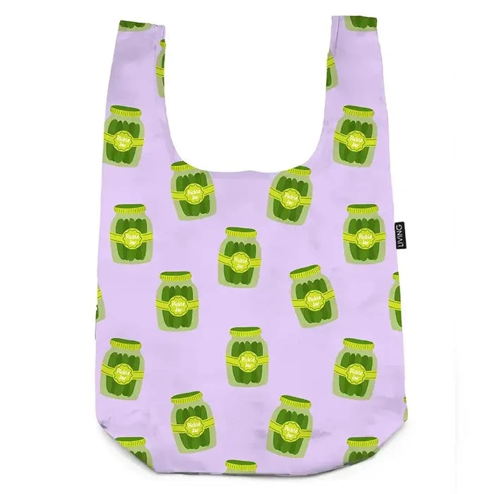 Pickle Jar - 2-in-1 Bag Charm & Reusable Shopper Bag