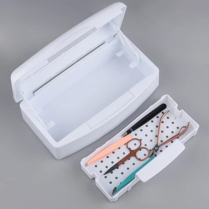 Plastic Sterilizer Tray- White