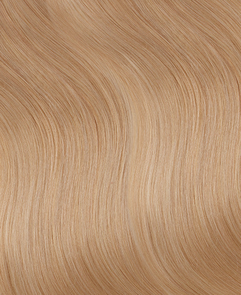 ponytail - medium blonde.