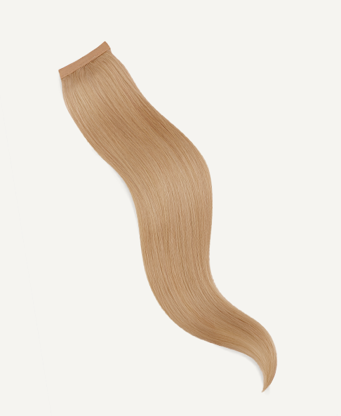 ponytail - medium blonde.